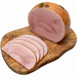 Jambon miche cuit au bouillon de légumes